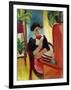 Elizabeth Reading-Auguste Macke-Framed Premium Giclee Print