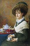 Afternoon Tea-Elizabeth S. Guinness-Stretched Canvas