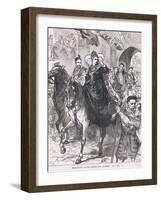 Elizabeth's Public Entry into London 1559-Charles Ricketts-Framed Giclee Print