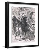 Elizabeth's Public Entry into London 1559-Charles Ricketts-Framed Giclee Print