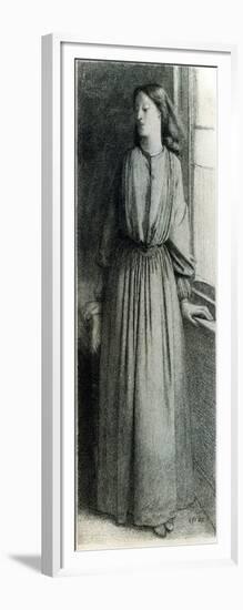 Elizabeth Siddal, May 1854-Dante Gabriel Rossetti-Framed Giclee Print