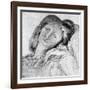 Elizabeth Siddal - wife-Dante Gabriel Rossetti-Framed Giclee Print