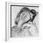Elizabeth Siddal - wife-Dante Gabriel Rossetti-Framed Giclee Print