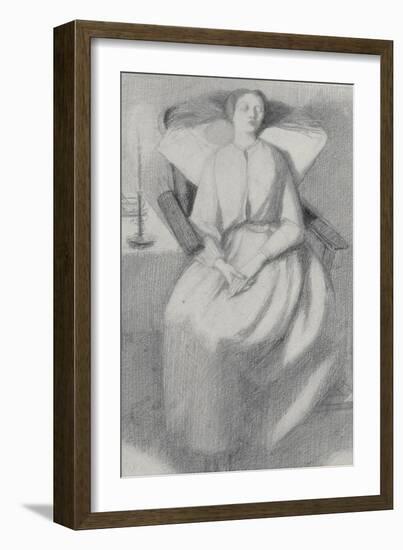 Elizabeth Siddal-Dante Gabriel Rossetti-Framed Giclee Print