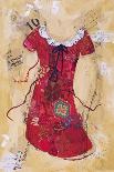 Dress Whimsy V-Elizabeth St. Hilaire-Art Print