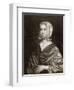 Elizabeth Steward, Mother of Oliver Cromwell, 17th Century-Robert Walker-Framed Giclee Print