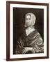 Elizabeth Steward, Mother of Oliver Cromwell, 17th Century-Robert Walker-Framed Giclee Print