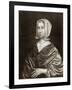 Elizabeth Steward, Mother of Oliver Cromwell, 17th Century-Robert Walker-Framed Giclee Print