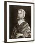 Elizabeth Steward, Mother of Oliver Cromwell, 17th Century-Robert Walker-Framed Giclee Print
