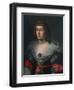 Elizabeth Stuart, Electress of the Palatinate and Queen of Bohemia, C.1630-Gerrit van Honthorst-Framed Giclee Print