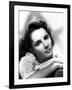 ELIZABETH TAYLOR 1944 (b/w photo)-null-Framed Photo