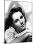 ELIZABETH TAYLOR 1944 (b/w photo)-null-Mounted Photo