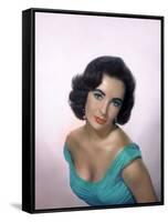 ELIZABETH TAYLOR, 1953 (photo)-null-Framed Stretched Canvas