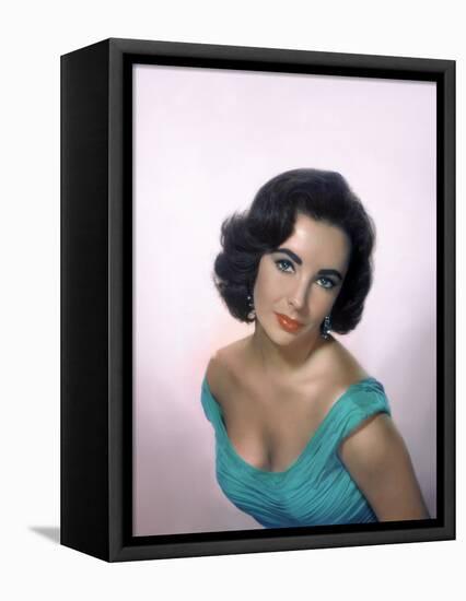 ELIZABETH TAYLOR, 1953 (photo)-null-Framed Stretched Canvas