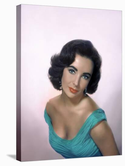 ELIZABETH TAYLOR, 1953 (photo)-null-Stretched Canvas