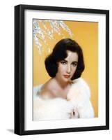 ELIZABETH TAYLOR, 1953 (photo)-null-Framed Photo