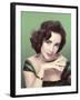 ELIZABETH TAYLOR, 1953 (photo)-null-Framed Photo