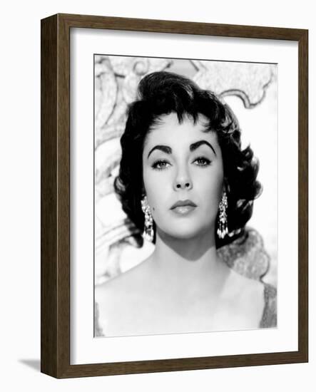 Elizabeth Taylor, 1953-null-Framed Photo