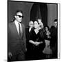 Elizabeth Taylor and Her Husband Richard Burton at a Party-Therese Begoin-Mounted Photographic Print