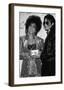 Elizabeth Taylor and Michael Jackson-null-Framed Art Print