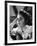 ELIZABETH TAYLOR (b/w photo)-null-Framed Photo