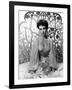 Elizabeth Taylor (b/w photo)-null-Framed Photo