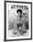 Elizabeth Taylor (b/w photo)-null-Framed Photo