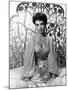 Elizabeth Taylor (b/w photo)-null-Mounted Photo