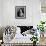 Elizabeth Taylor (b/w photo)-null-Framed Photo displayed on a wall