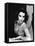 Elizabeth Taylor (b/w photo)-null-Framed Stretched Canvas