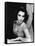 Elizabeth Taylor (b/w photo)-null-Framed Stretched Canvas