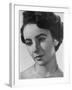 Elizabeth Taylor British-Born Actress, Star of Numerous American Films-null-Framed Photographic Print