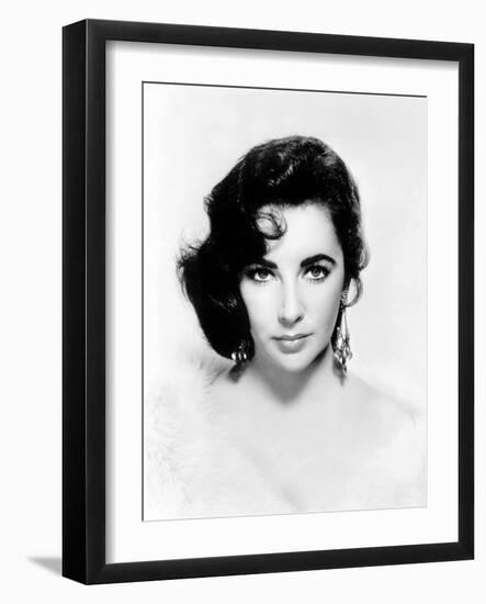 Elizabeth Taylor, Ca. Mid-1950s-null-Framed Photo