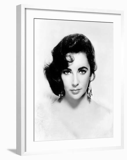 Elizabeth Taylor, Ca. Mid-1950s-null-Framed Photo