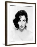 Elizabeth Taylor, Ca. Mid-1950s-null-Framed Photo