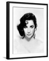 Elizabeth Taylor, Ca. Mid-1950s-null-Framed Photo