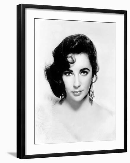 Elizabeth Taylor, Ca. Mid-1950s-null-Framed Photo