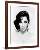 Elizabeth Taylor, Ca. Mid-1950s-null-Framed Photo