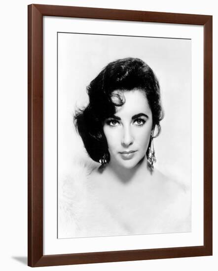 Elizabeth Taylor, Ca. Mid-1950s-null-Framed Photo