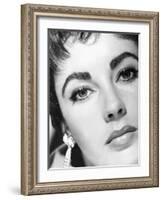 Elizabeth Taylor, Ca. Mid-1950s-null-Framed Photo