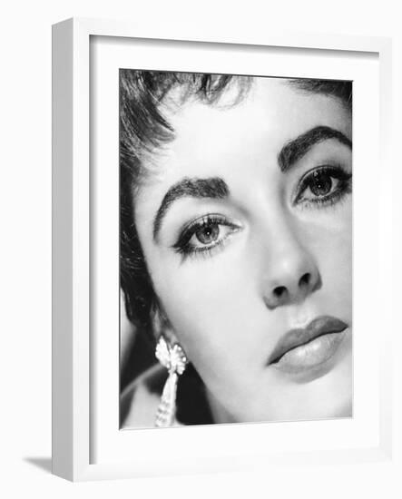 Elizabeth Taylor, Ca. Mid-1950s-null-Framed Photo