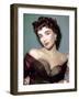 ELIZABETH TAYLOR early 50'S (photo)-null-Framed Photo