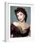 ELIZABETH TAYLOR early 50'S (photo)-null-Framed Photo