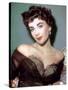 ELIZABETH TAYLOR early 50'S (photo)-null-Stretched Canvas