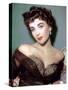 ELIZABETH TAYLOR early 50'S (photo)-null-Stretched Canvas