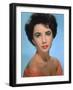 ELIZABETH TAYLOR early 50'S (photo)-null-Framed Photo