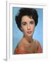 ELIZABETH TAYLOR early 50'S (photo)-null-Framed Photo