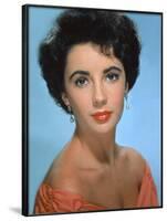 ELIZABETH TAYLOR early 50'S (photo)-null-Framed Photo