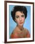 ELIZABETH TAYLOR early 50'S (photo)-null-Framed Photo