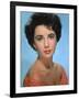 ELIZABETH TAYLOR early 50'S (photo)-null-Framed Photo